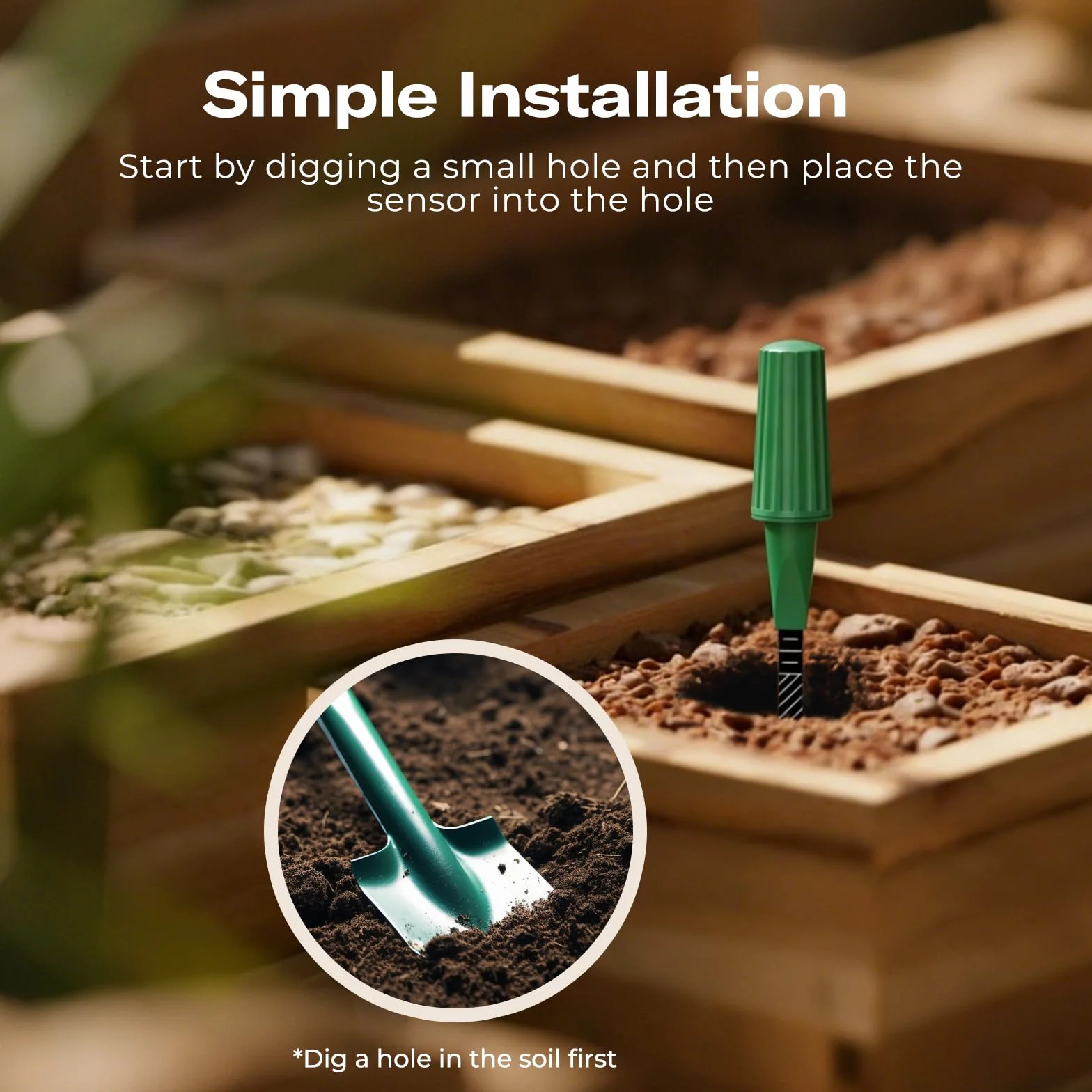 THIRDREALITY Sensore di umidità intelligente del suolo Gen2, confezione da 3, hub Zigbee necessario, stabilità del segnale migliorata, monitoraggio capacitivo dell'umidità, giardinaggio, compatibile