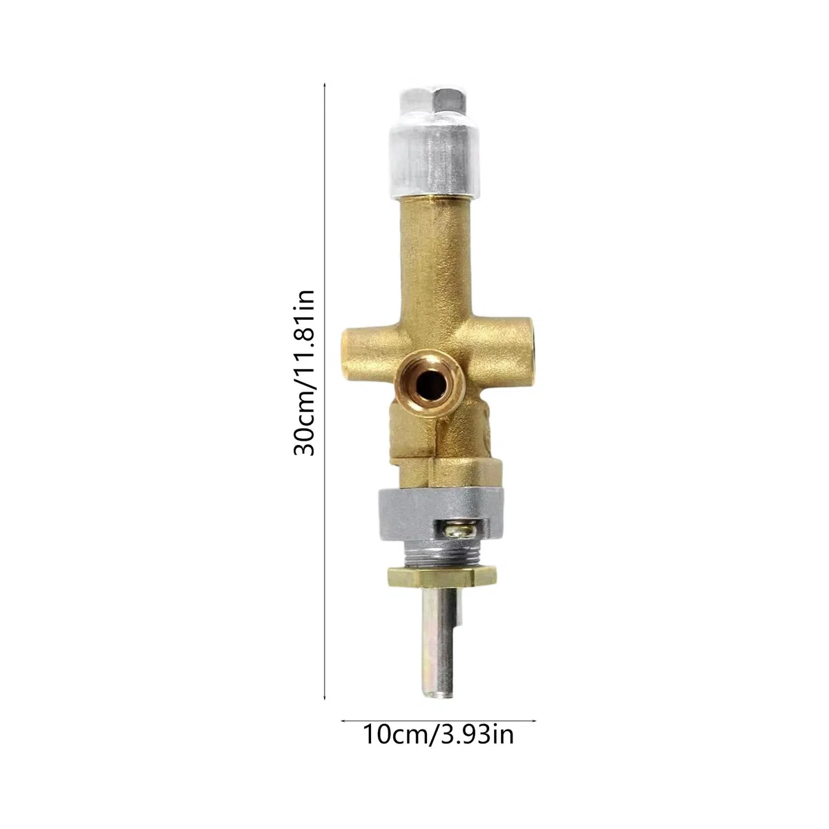 Riscaldatore per Patio a efficiente Distribuzione Rapida del Calore Tubo da 0, 6 m Valvole limitatrici Pressione Incluse Protezione Sicurezza Riscaldatore Esterno
