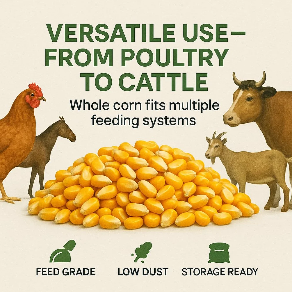 GiDeli Mais giallo 10 kg – Chicchi di mais interi di qualità alimentare – Cibo per galline, anatre, cavalli e piccioni