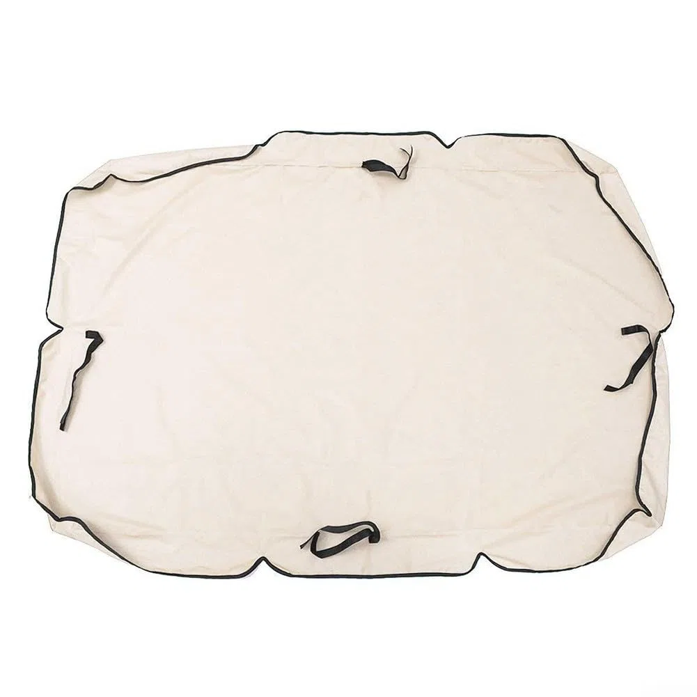 Baldacchino di ricambio per sedia a dondolo, baldacchino di ricambio per sedia a dondolo, copertura del baldacchino del dondolo impermeabile/resistente ai raggi UV, copertura patio copertura superiore