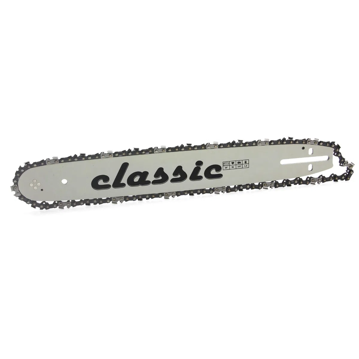 SET Lama Barra con Catena di ricambio con 2a catena omaggio per motosega moto sega (15" - 66 maglie)