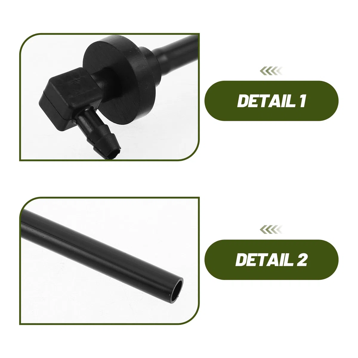 Tubo Aspirazione Carburante per Tosaerba e Trattore Compatibile Gravely Ztx, Gruppo Carburante per Impieghi Gravosi Boccola Antigoccia, Ricambio per Pickup Motore Giardinaggio