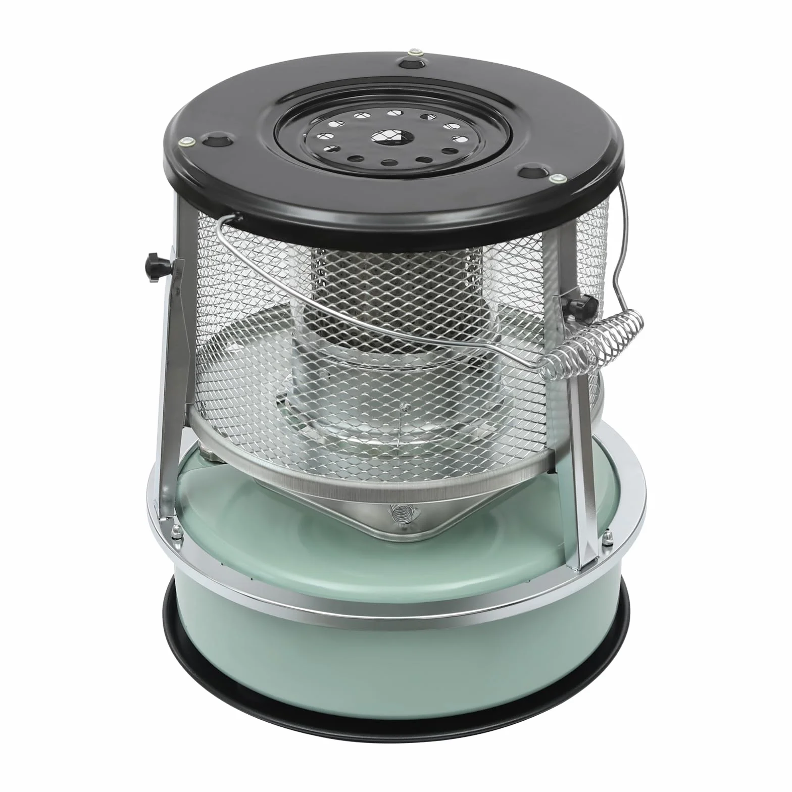 Stufa a petrolio portatile 9000 BTU/H, riscaldamento a cherosene altezza regolabile con serbatoio 4,6L, riscaldamento ausiliario mobile senza elettricità per campeggio, interno, esterno ed emergenza