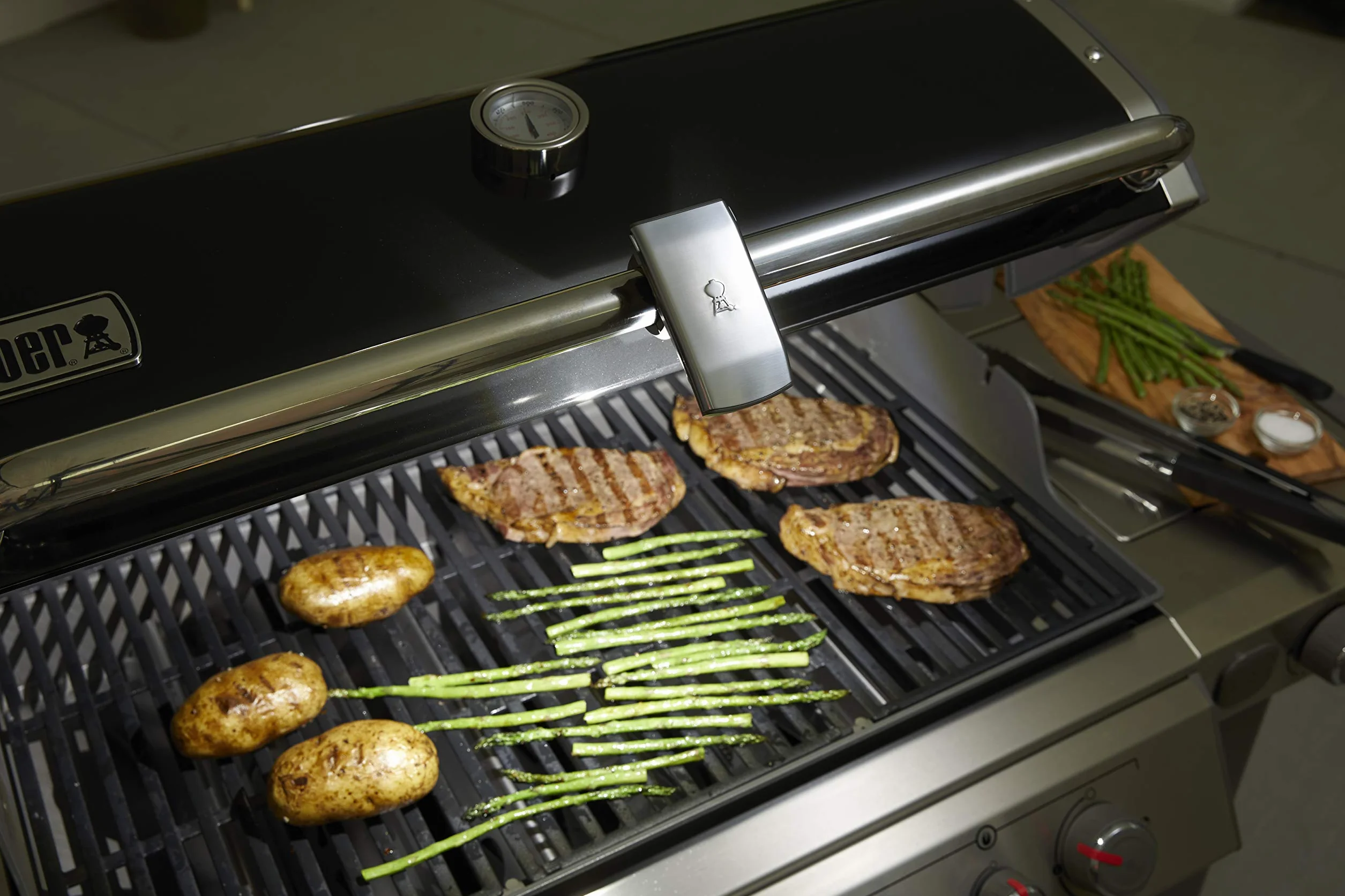 Weber 7661 Maniglia Grill 'N Go Light, Grigio