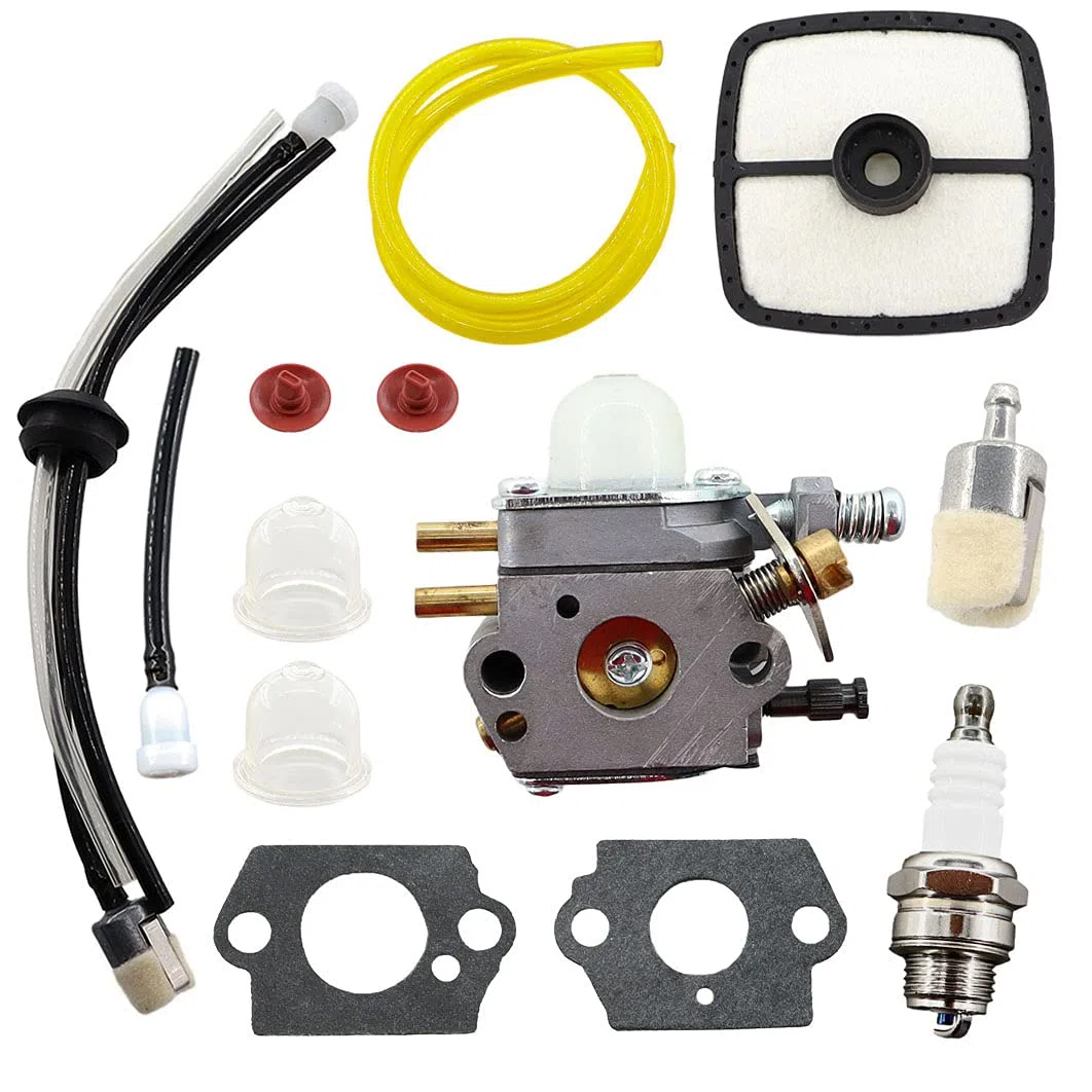 MCHNIC Carburatore con filtro dell'aria per Echo SRM 2015, SRM 2100, SRM 2110, SRM 2400, SRM 2305, SRM 2455, PE2000 PE2400 GT2000 GT2400 SHR210 Trimmer