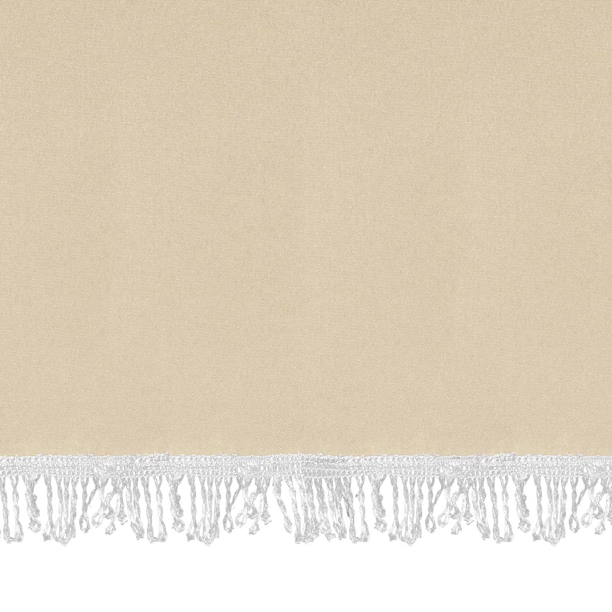 Tenda da sole colore Beige 145x290 cm ombreggiante casa ufficio con kit ganci anelli tessuto resistente antistrappo da esterno veranda balcone porta finestra giardino gazebo lavabile (8)