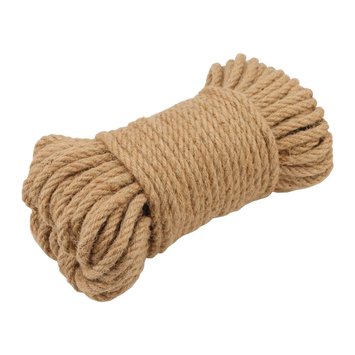 JOIKIT Corda di iuta naturale da 10 mm, corda di canapa da 40 m, spago di juta naturale per giardinaggio, decorazione, impacchettamento