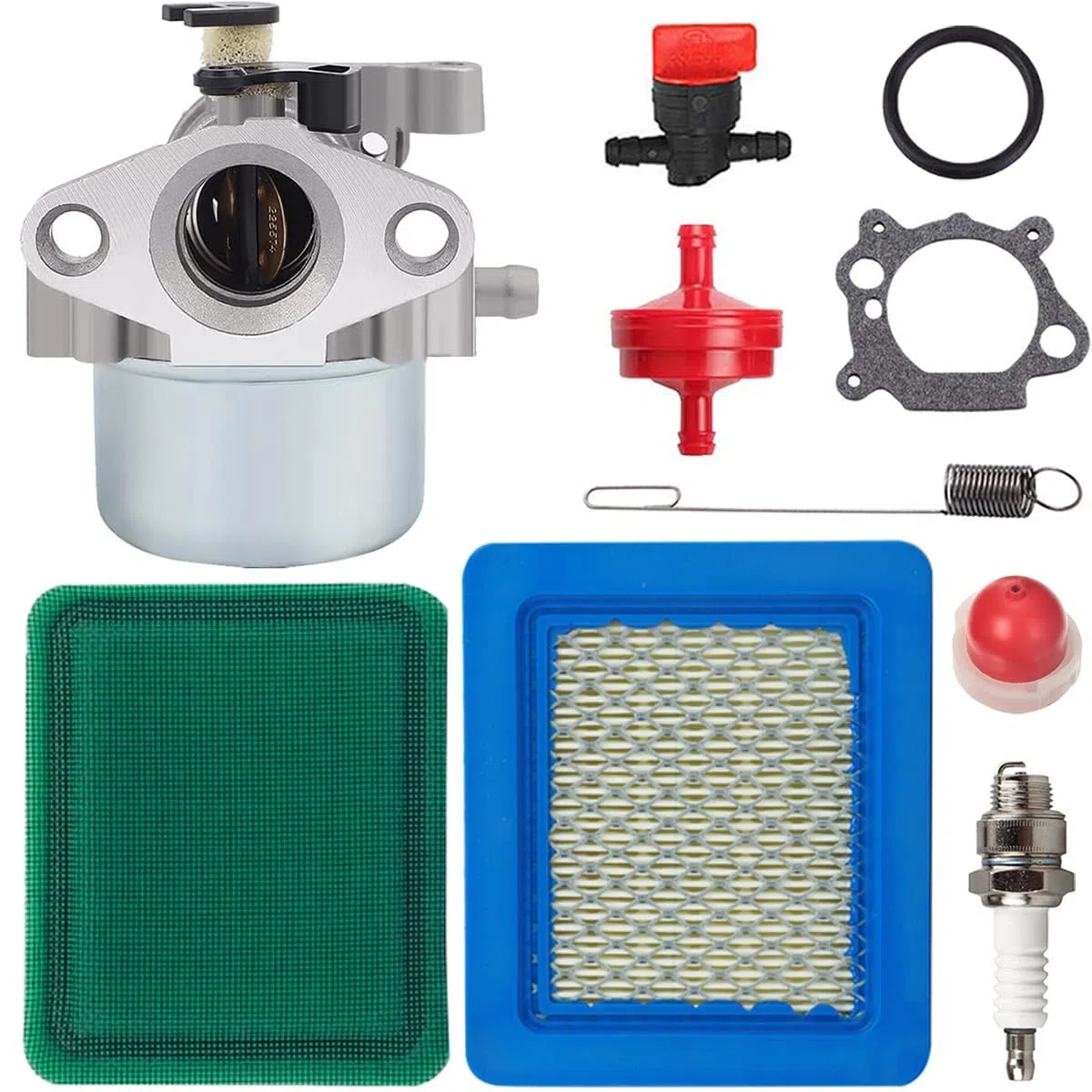 ZAMDOE 799866 carburatore Filtro dell'Aria per Briggs & Stratton 790845 799871 796707 794304 12H800 128M02 675 675ex 725ex Motori, per Toro Craftsman da 22" Recycler 190cc Tosaerba