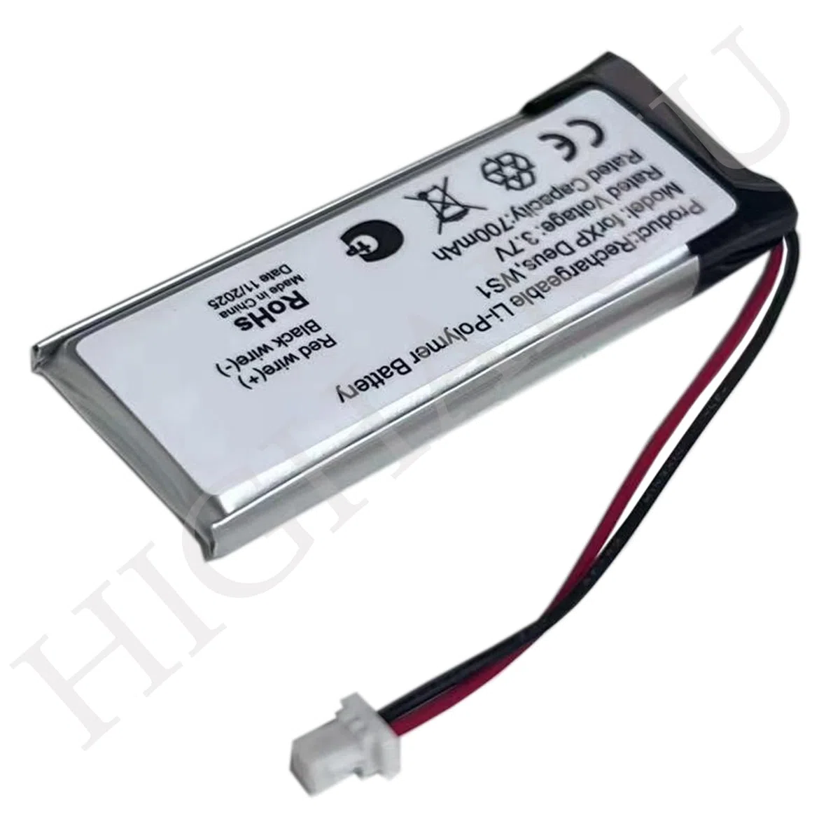 Batteria di ricambio compatibile con XP Deus Metal Detector WS1 WS2 WS3 WS4 WS5, MI-4 Pinpointer, MI-6 Pinpointer
