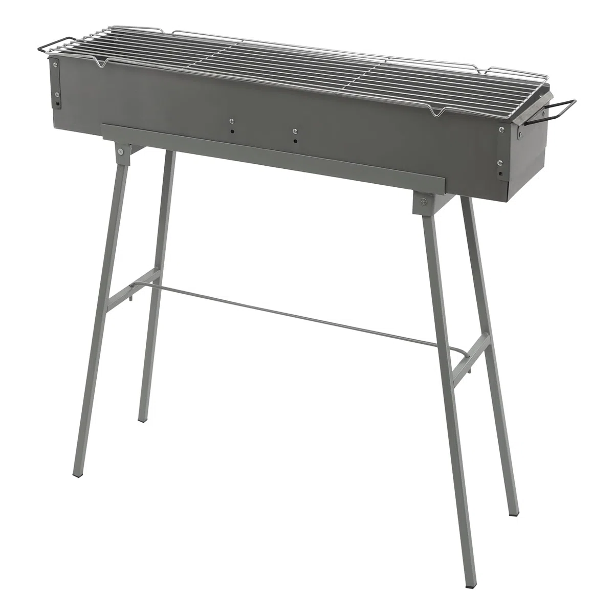 Barbecue a carbonella, portatile, pieghevole, portata 35 kg, 80 x 18 x 13 cm, per picnic, campeggio, barbecue, feste