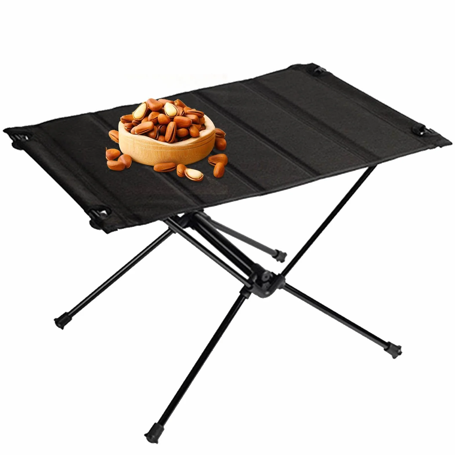 Tavolo da picnic pieghevole | Tavolo da campeggio portatile in lega di alluminio | Tavolo pieghevole compatto e resistente per campeggio, patio, barbecue, pic-nic, feste, viaggi | alluminio | Tavolo pieghevole compatto e resistente per campeggio, patio, b