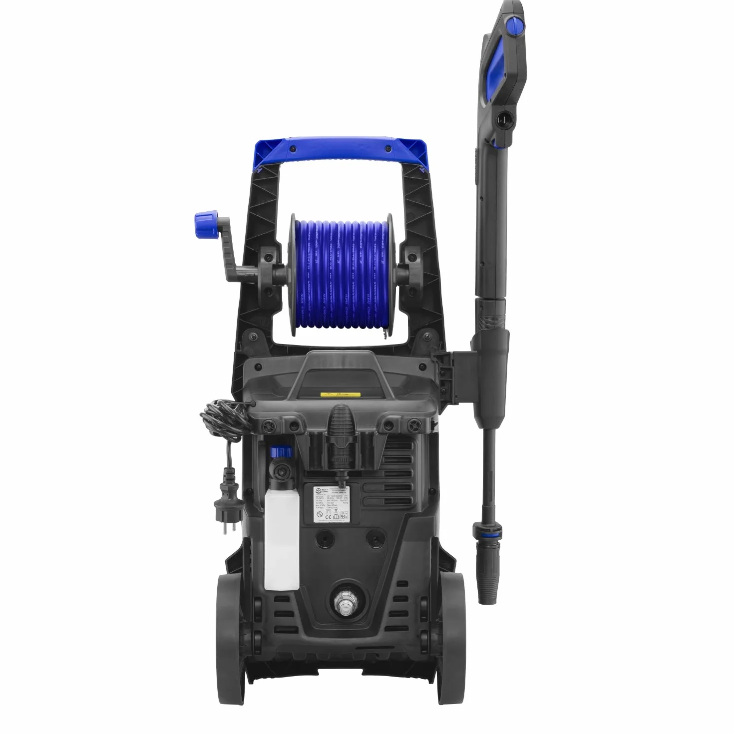 AR Blue Clean Idropulitrice ad Alta Pressione e-2DUALSPEED D con Dual Speed System, Sonda Sturatubi e Patio Cleaner (2200 W, 160 bar, 460 l/h)