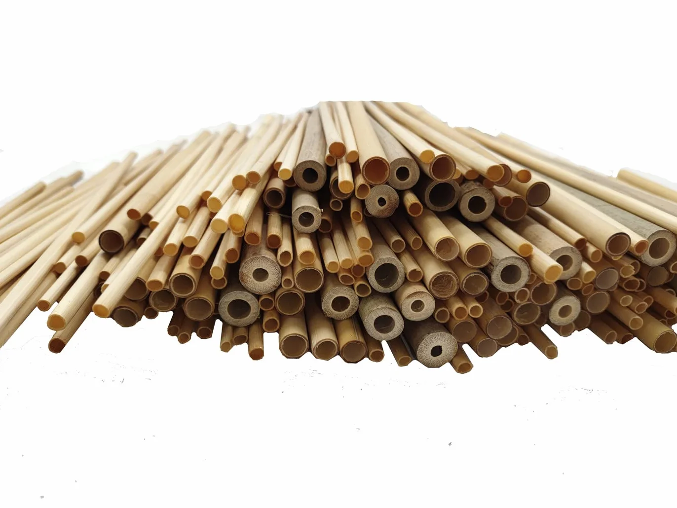 200 cannucce di grano + 50 cannucce + 20 tubi di bambù prefabbricati da 20 cm, materiale di riempimento, aiuti per nidificazione, api selvatiche, per insetti, casetta per api selvatiche