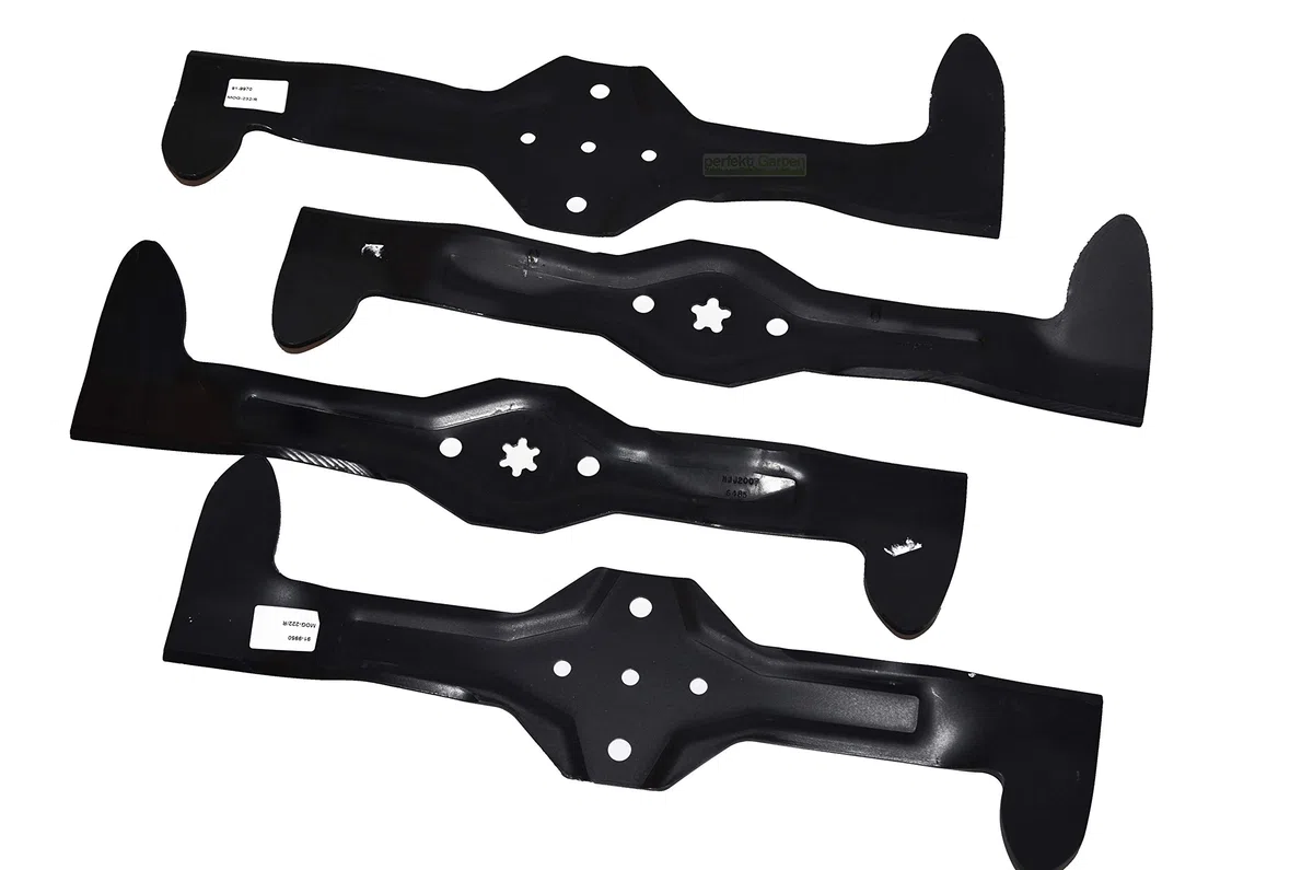 Set di 4 coltelli da 54,3 cm, compatibile con Yardpro YP200107HRB tosaerba