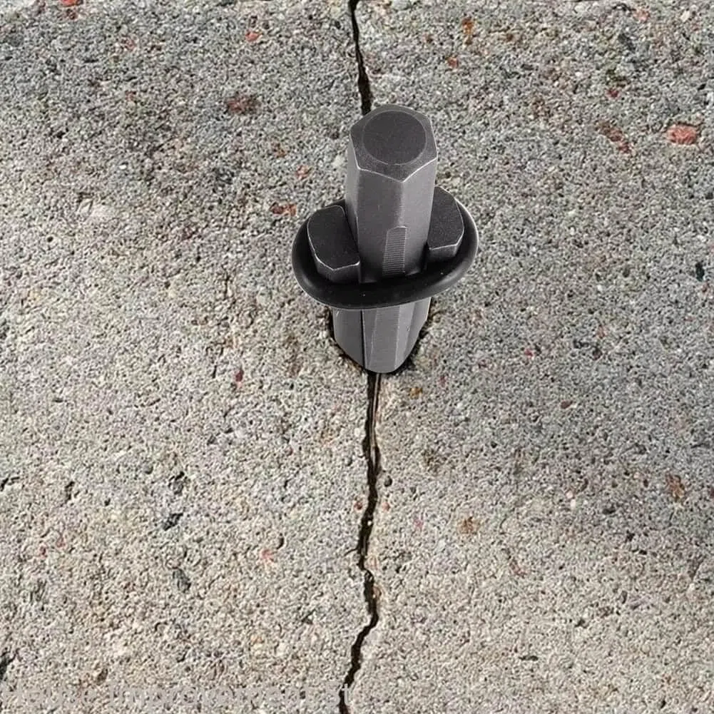 Cunei per spaccare pietre, confezione da 5, 18 mm, kit di separatori per roccia ad alta durezza con spessori per rottura di calcestruzzo e pietra
