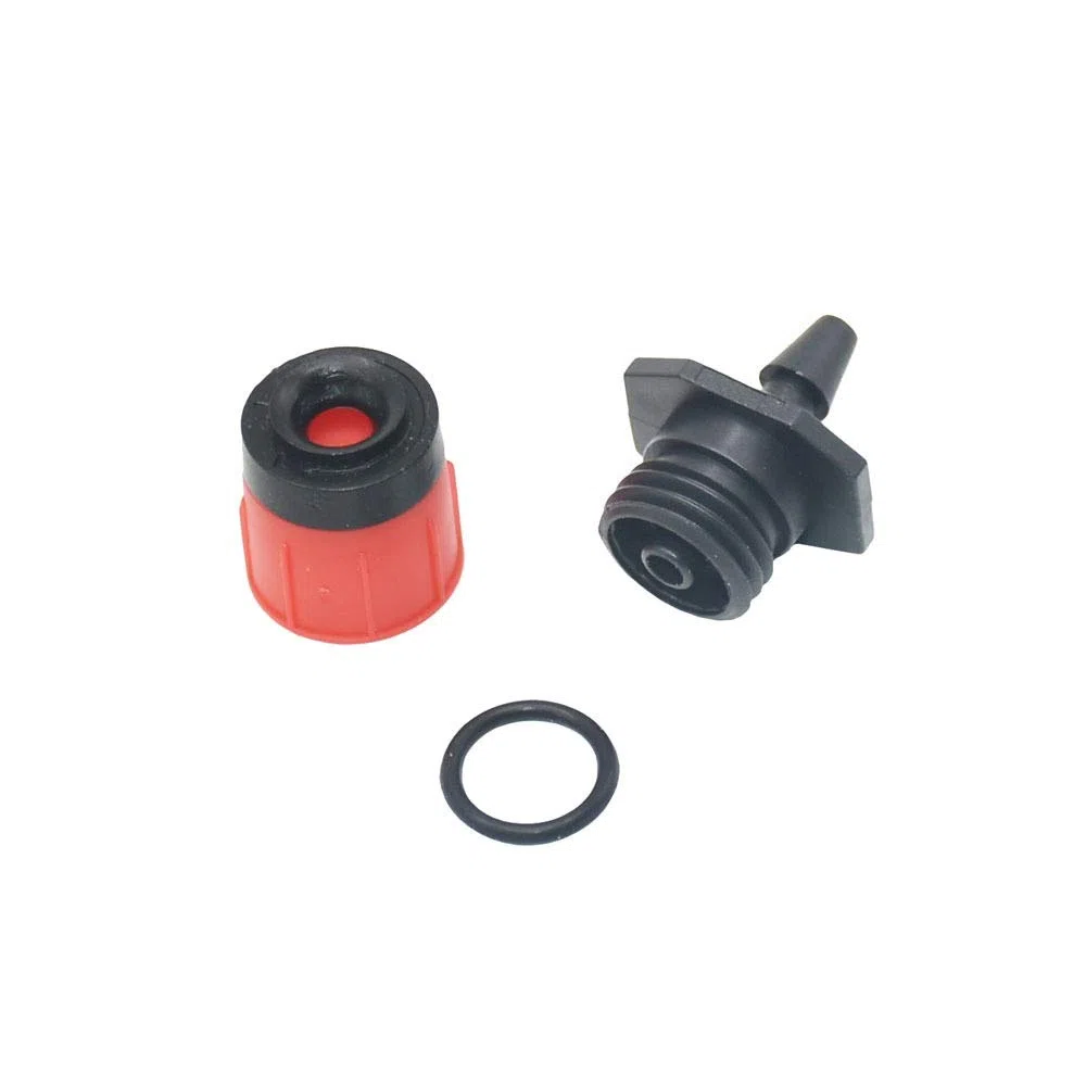 Irrigatore da giardino, Gocciolatore regolabile a 360 gradi POM | Irrigazione del giardino: 400 irrigatori regolabili a 360 gradi con tubo da 1/4 con guarnizione