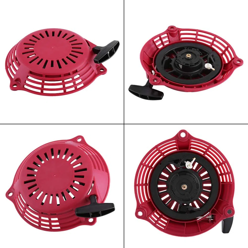 Nikou Avviamento a Strappo Generatore, Gruppo di Accensione Avviamento a Strappo Sostituzione per Generatore Ho-n-da GC135, GC160, GCV135, GCV160, EN2000 (Rosso)