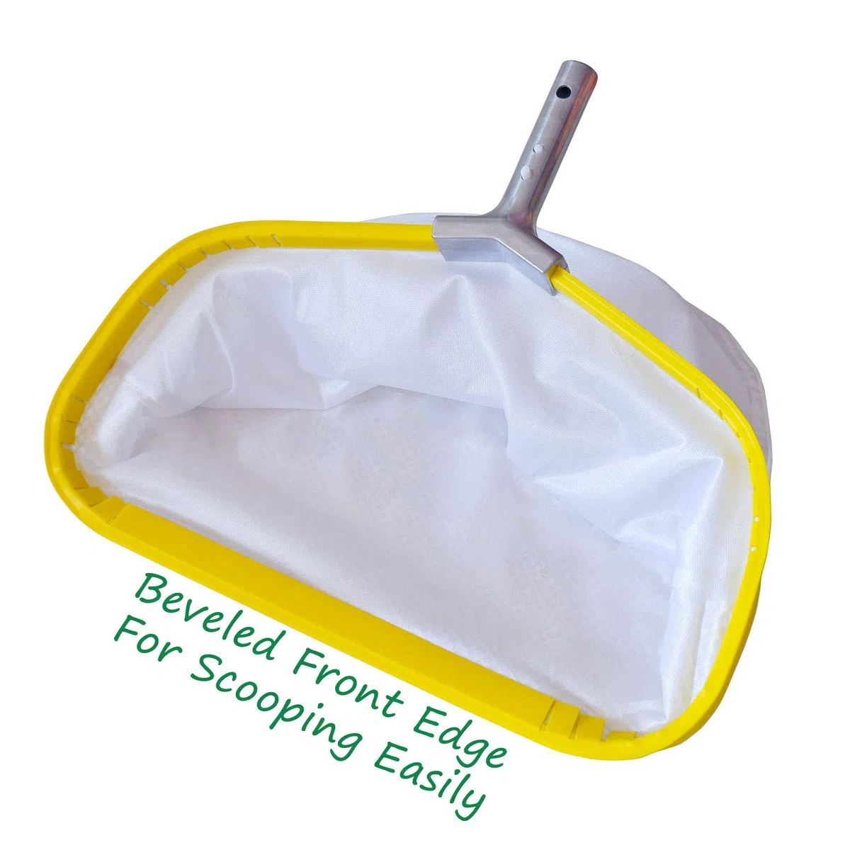 Rete professionale per piscina, rastrello per skimmer resistente, in rete fine per piscina, foglie di polline, limo