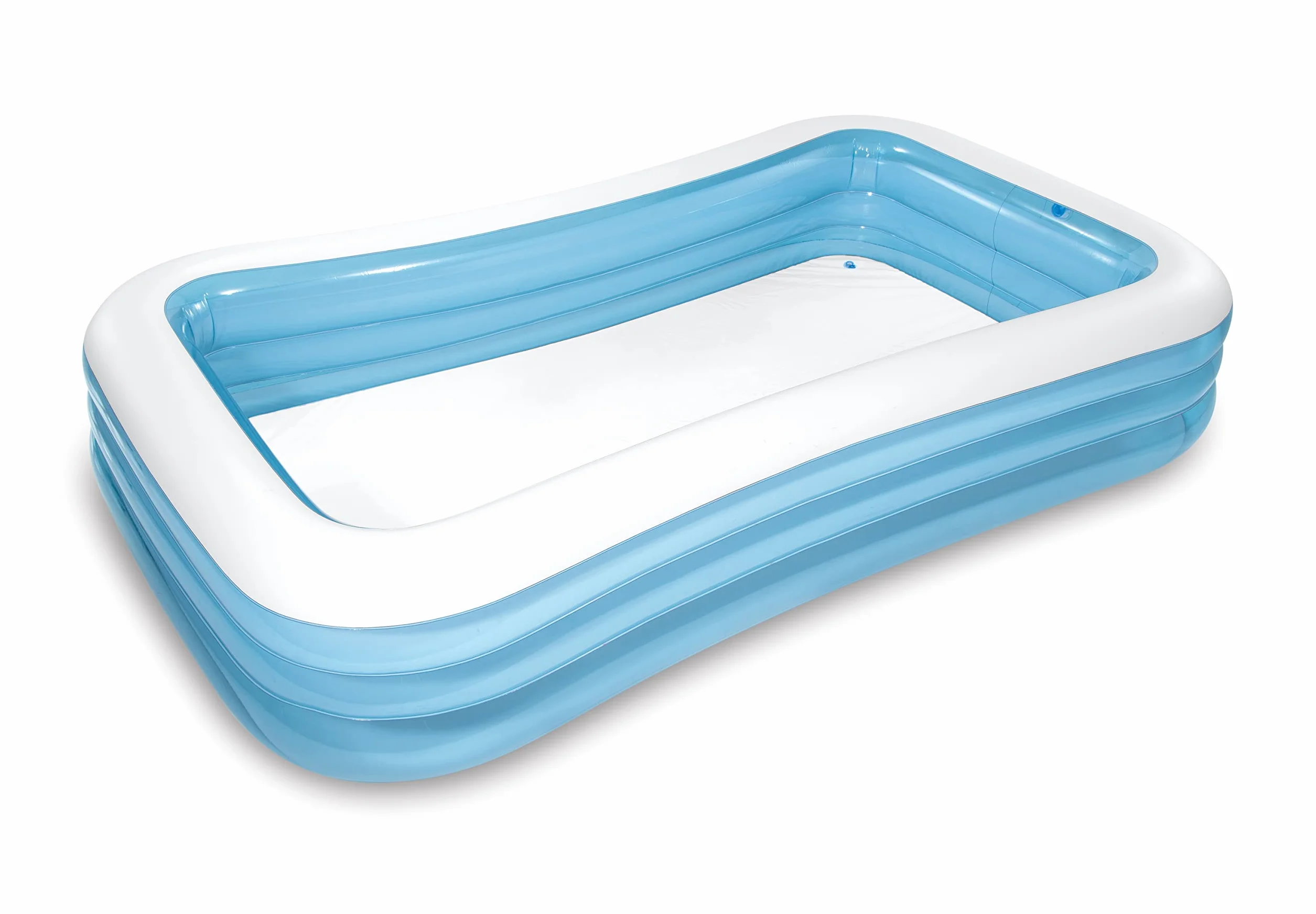 Intex 58484NP - Piscina Gonfiabile Family, Vinile, Azzurro/Bianco, 305x183x56 cm