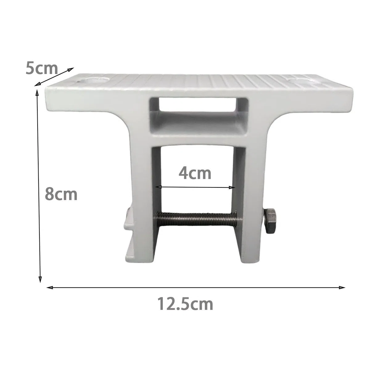 Set di 2 Staffe da Parete per Tenda da Sole, Accessori da Giardino per,
