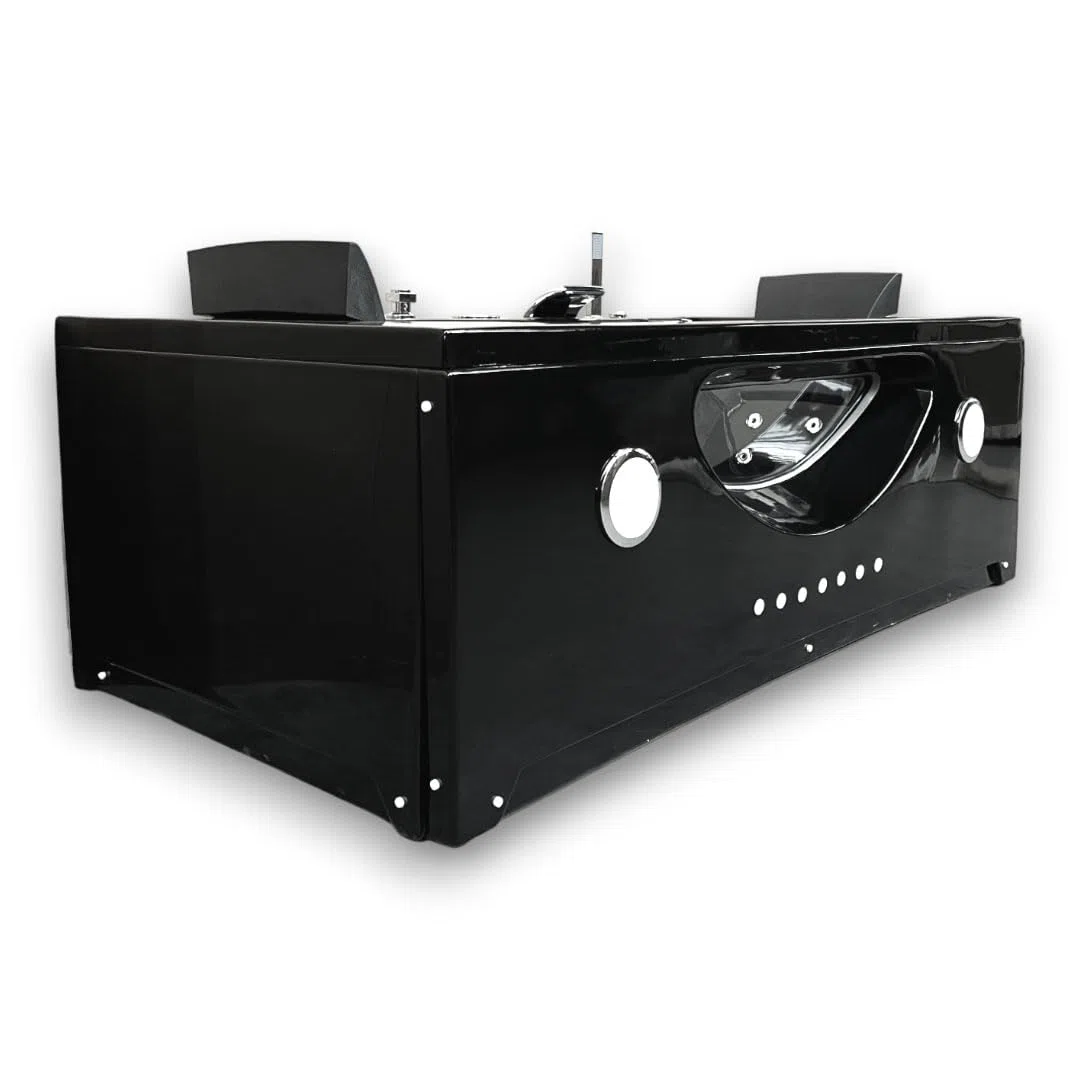 VASCA BAGNO IDROMASSAGGIO Hypnotic CROMOTERAPIA 180 x 90 cm SPA 2 PERSONE NUOVA