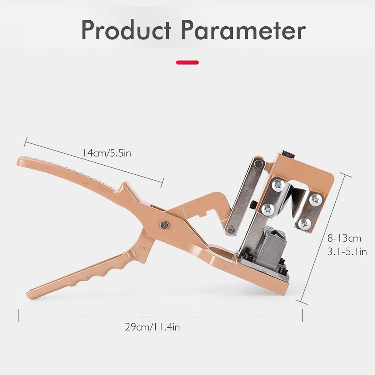 Kit per potatura da innesto, strumenti per innesto di alberi da frutto con manico antiscivolo, design con scanalatura a V, leva senza sforzo per una cura e una manutenzione efficienti delle piante