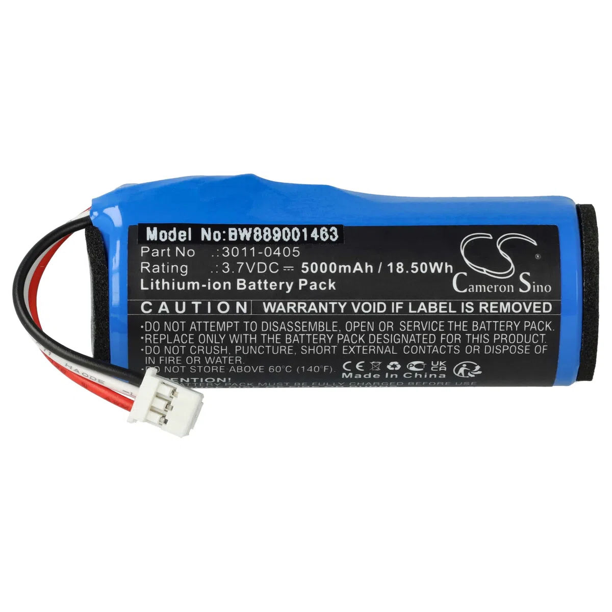 vhbw batteria compatibile con Minelab Equinox 600, 800 metal detector (5000mAh, 3,7V, Li-Ion)