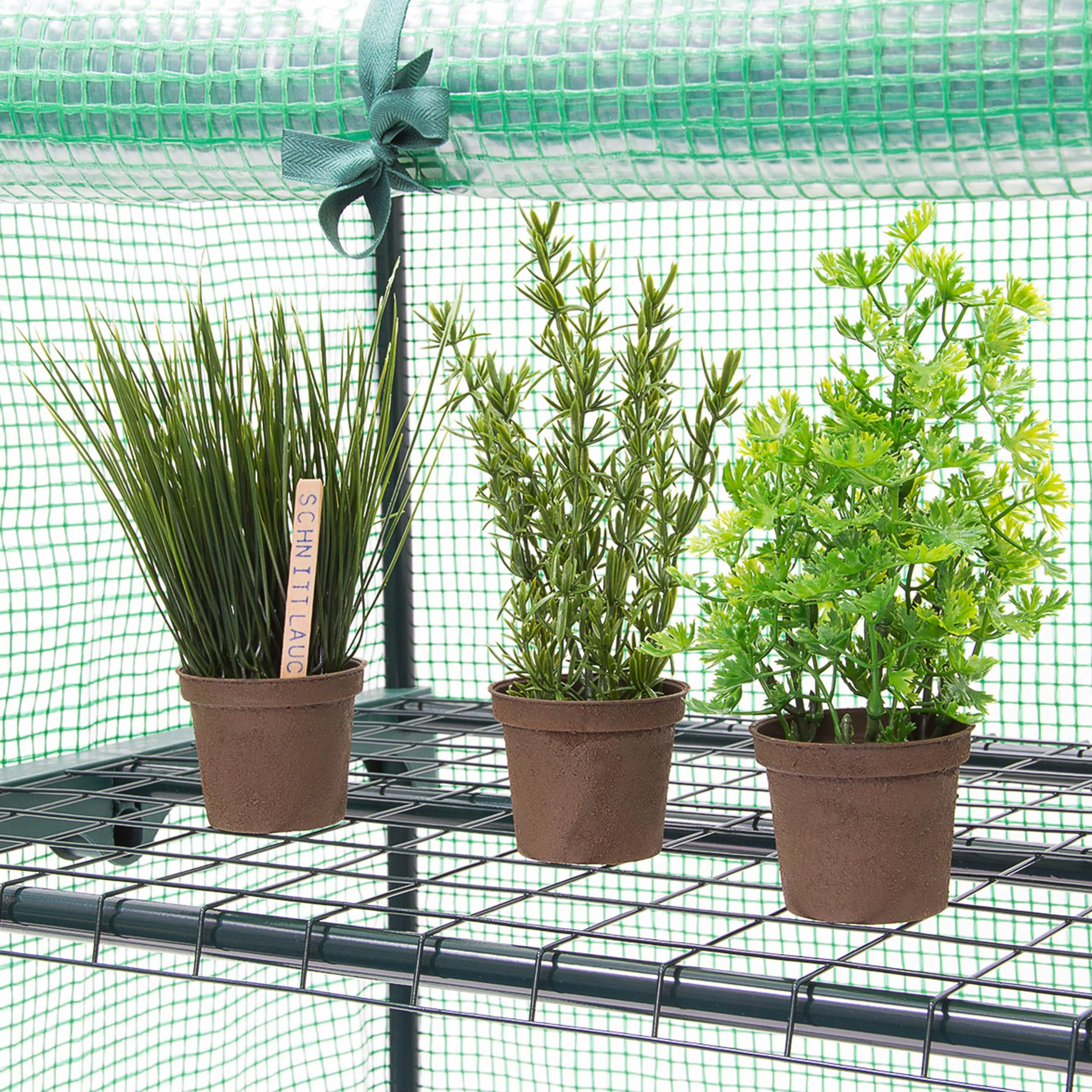 Relaxdays Serra Vivaio per Giardinaggio, 4 Ripiani, HLP 158x70x50 cm, Accessorio Giardinaggio sul Balcone, Verde