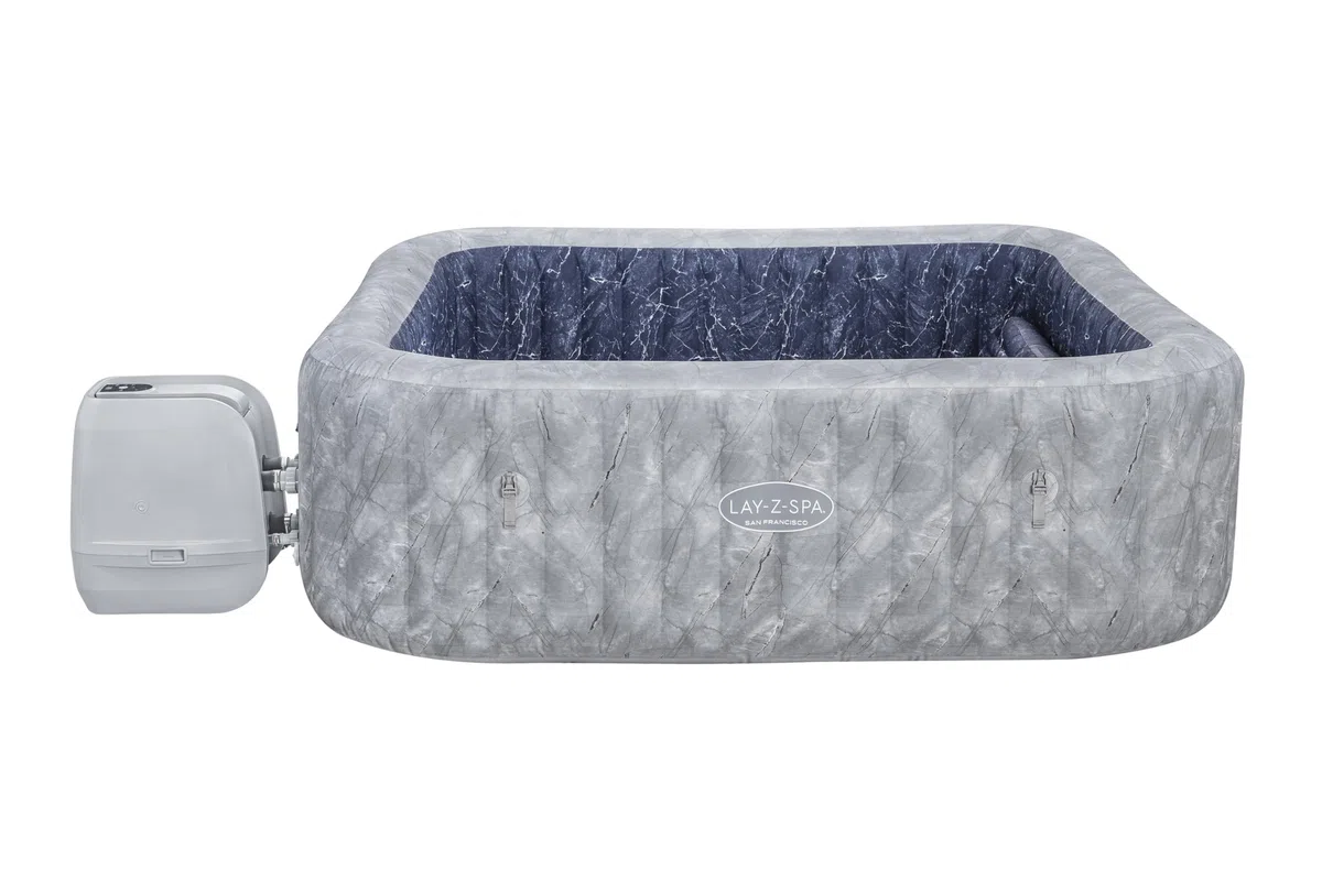 Bestway 60161-6 Minipiscina idromassaggio gonfiabile San Francisco Lay-Z-Spa HydroJet Pro
