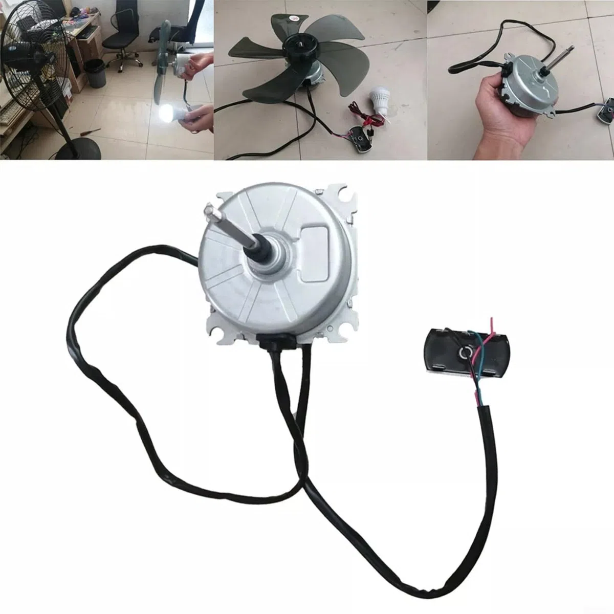 Generatore a magneti permanenti senza spazzole trifase da 200 W, turbina eolica bassa con cambio per generazione di energia da vento/acqua/manovella, ideale per campeggio e
