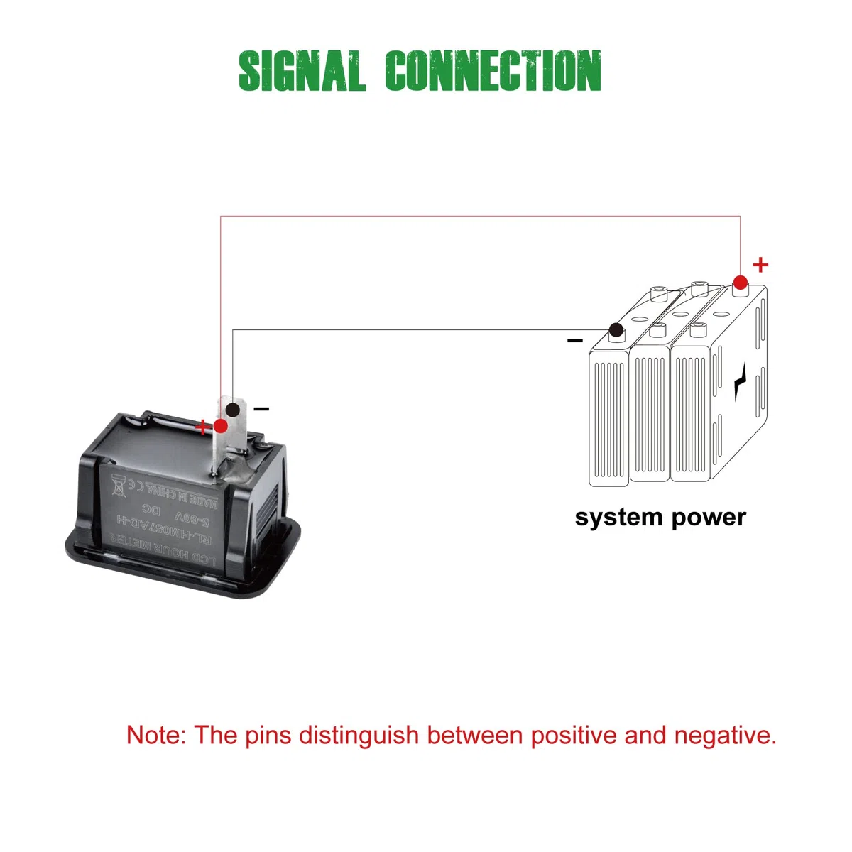 Yooreal Indicatore del contaore di manutenzione digitale OEM, Volt CC 5 V-60 V, funziona su vari trattori ZTR/tosaerba a scoppio spazzaneve trattorino idropulitrice