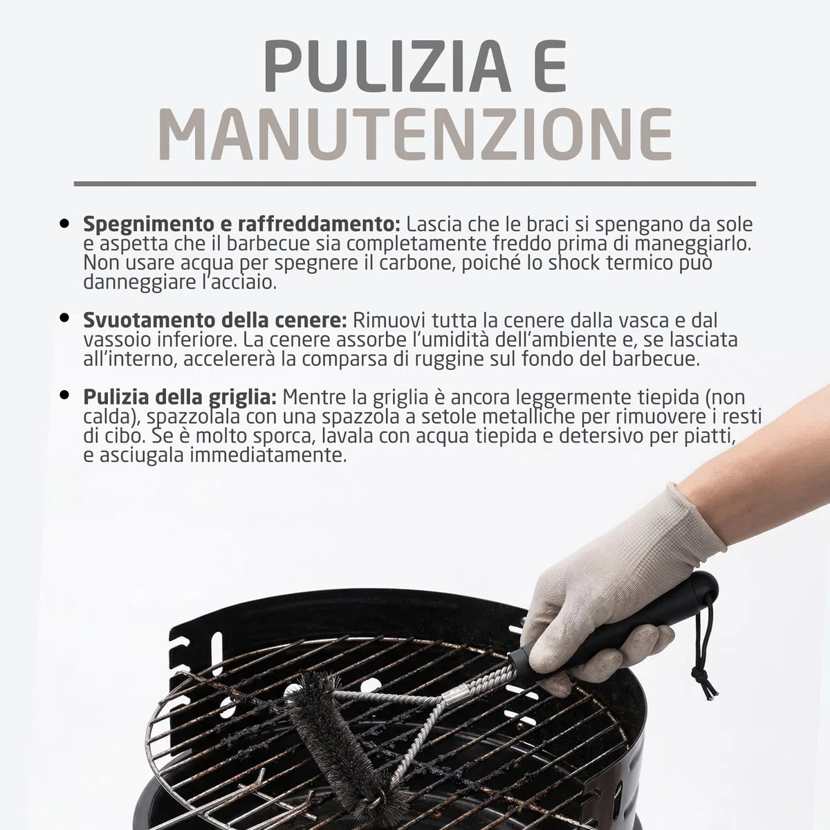 Amig - Barbecue a carbone - 33 x 35 x 56 cm - Nero - Realizzata in Acciaio - Giardino e patio - per terrazza e balcone con dimensioni adatte a spazi piccoli, uso pratico. Mod. AZKAR