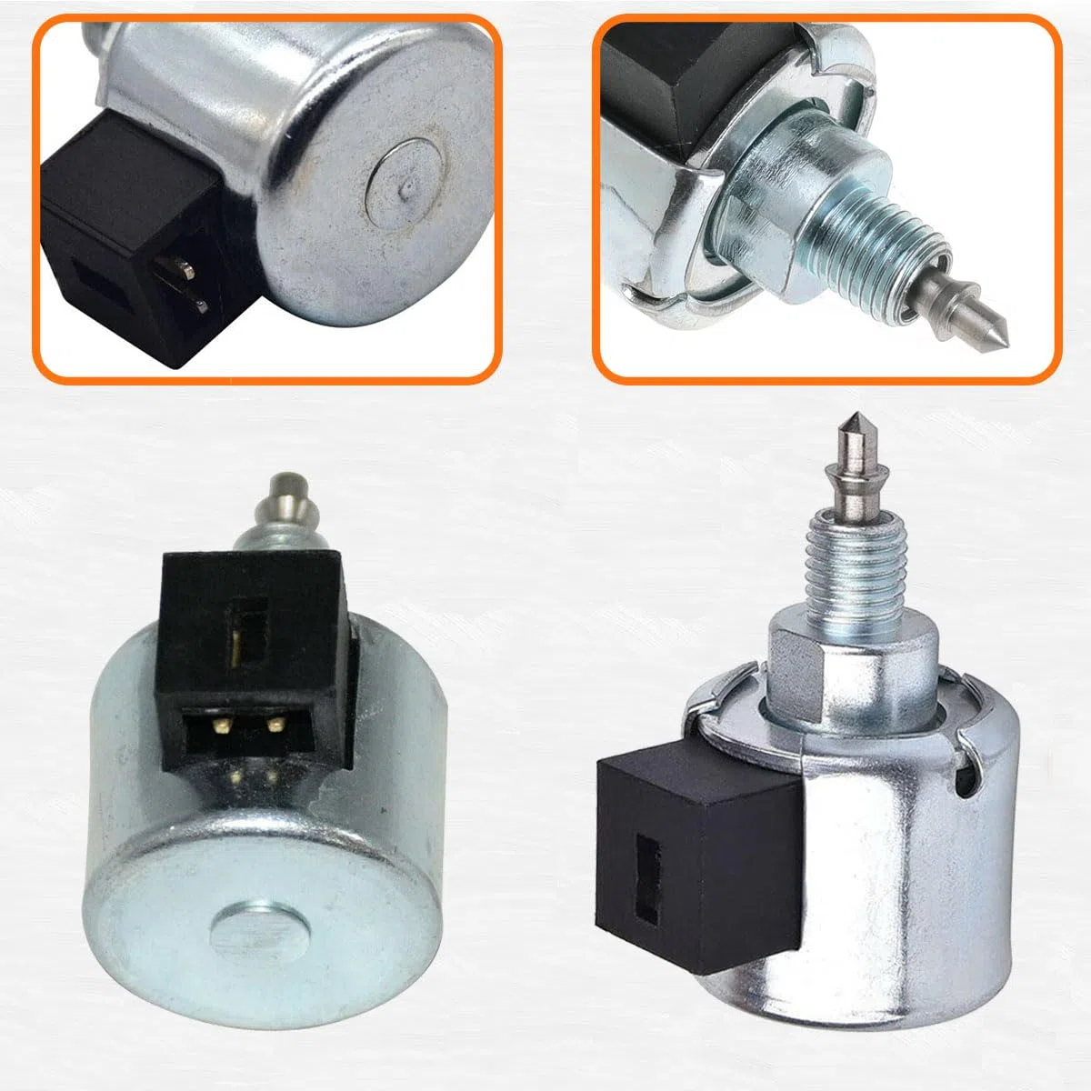 ZAMDOE Solenoide di intercettazione carburante 846639 per Briggs & Stratton motore 356777 21R702 21R706 21R707 21R772 21R777 295777 305772 305777 31A507 Motore Prato Giardino Motore dell'attrezzatura