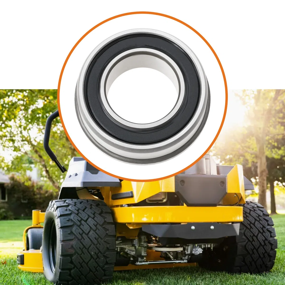 4 cuscinetti per ruota anteriore per motore prato, 604845, 19 x 35/38 x 13 mm, compatibili con Raptor SD SDX XD XDX FASTRAK
