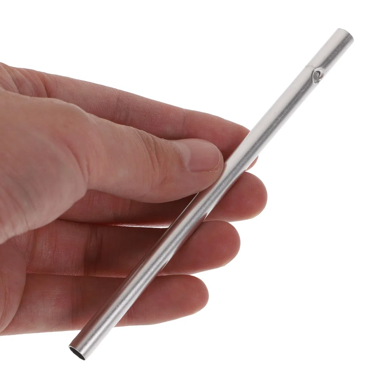 Tubi per Campanelli Eolici in Alluminio Argento 60 Pezzi Tubo Cavo di 6 Mm Facile da Appendere per Decorare Qualsiasi Luogo e Porta Posteriore