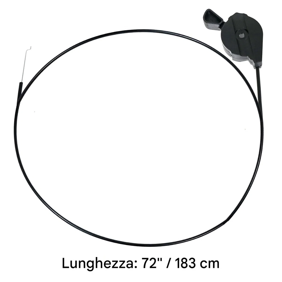 Spares2go Cavo Acceleratore Universale E Leva di Controllo per Tosaerba da 72" 183 cm