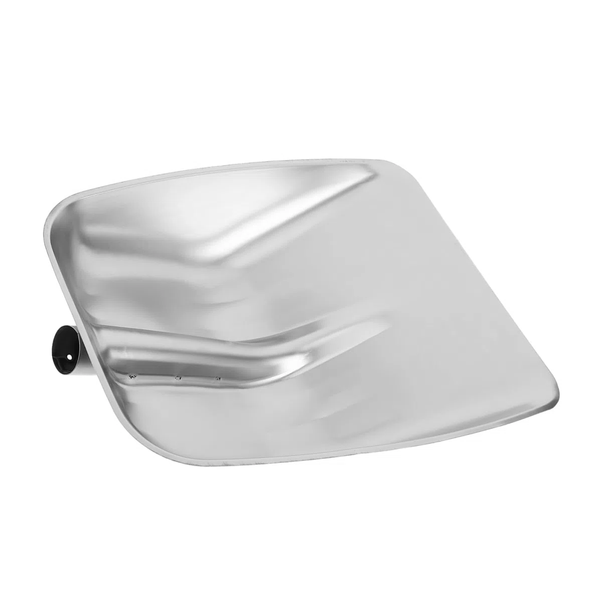 Testa Pala da Neve in Acciaio Inox Rinforzata Argento | Ricambio per Rimozione Neve, Uso Agricolo per Mangime e Cereali, Design Ergonomico Multifunzione
