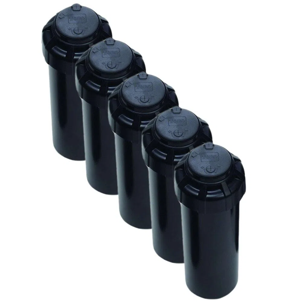 T5P RS (Rapid Set) Irrigatore per irrigazione Toro [Pack 5] Irrigatore con portata da 7,6 a 15,2 metri. Irrigatore con regolazione ad arco senza attrezzi. Diffusore di irrigazione prato