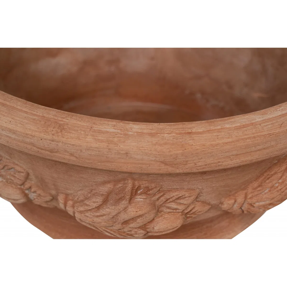 Biscottini Vasi terracotta artigianali 50x23x50 cm | Vaso terracotta interno ed esterno | Vasetti piante grasse Made in Italy