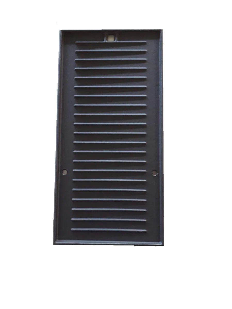 CAMPINGAZ Piastra in GHISA Reversibile (Liscia/Rigata) per Barbecue 3 Series LS Ricambio - Misura 22,5 x 45