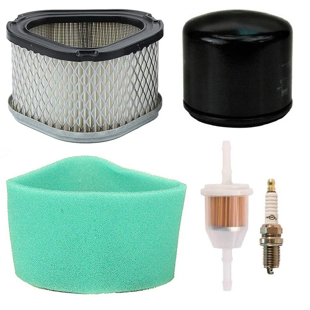 Filtro Aria Pre Cleaner Filtro Olio Carburante Candela di Ricambio per John Deere LT133 LT150 LT155 STX30 STX38 LX173 LX255 GT225 SST