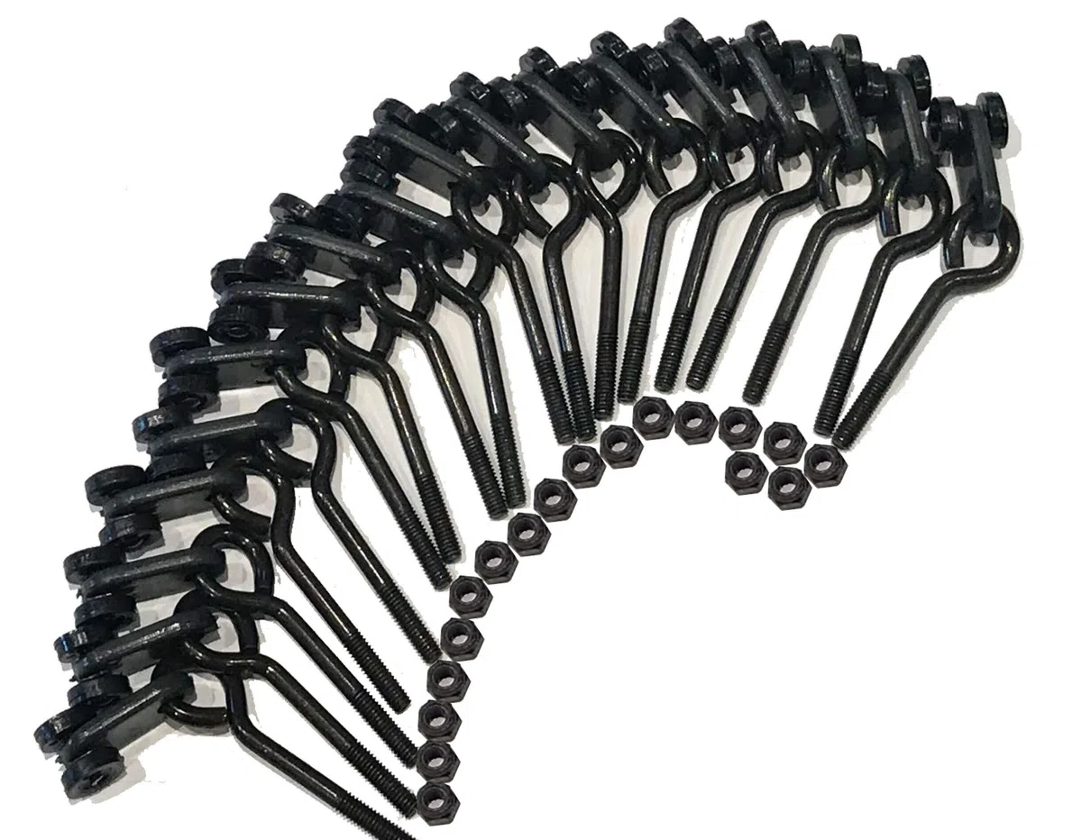 QUICK STAR - Set di 18 rotelle per tettuccio piatto Pergola Firenze