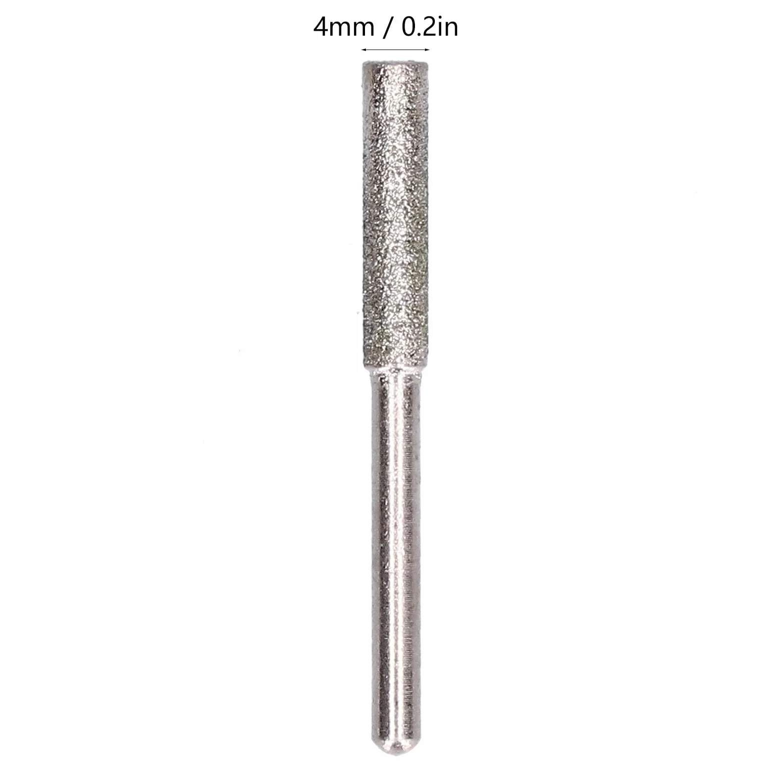 20 pezzi Affila Catena Motosega, Affilatrice per Motoseghe Diamantate Affilatrice Lima per Motoseghe Diamantate Punte per Molatura in Pietra Affilatrici Motoseghe (4 mm)