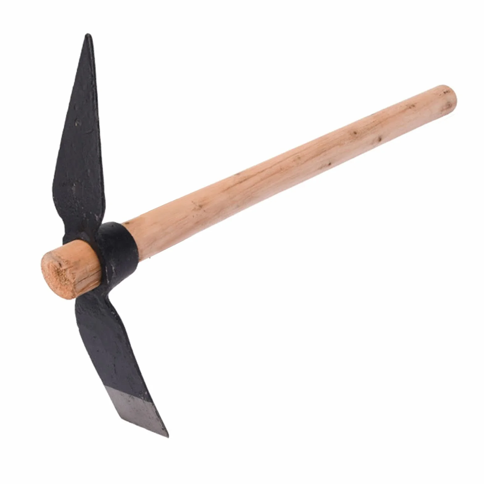TOPINCN Pick Mattock Hoe Garden Pick Heavy Duty Piccozza Attrezzo Manuale Forgiato Diserbo Piccone da Giardino per Giardinaggio Allentamento del Terreno Campeggio