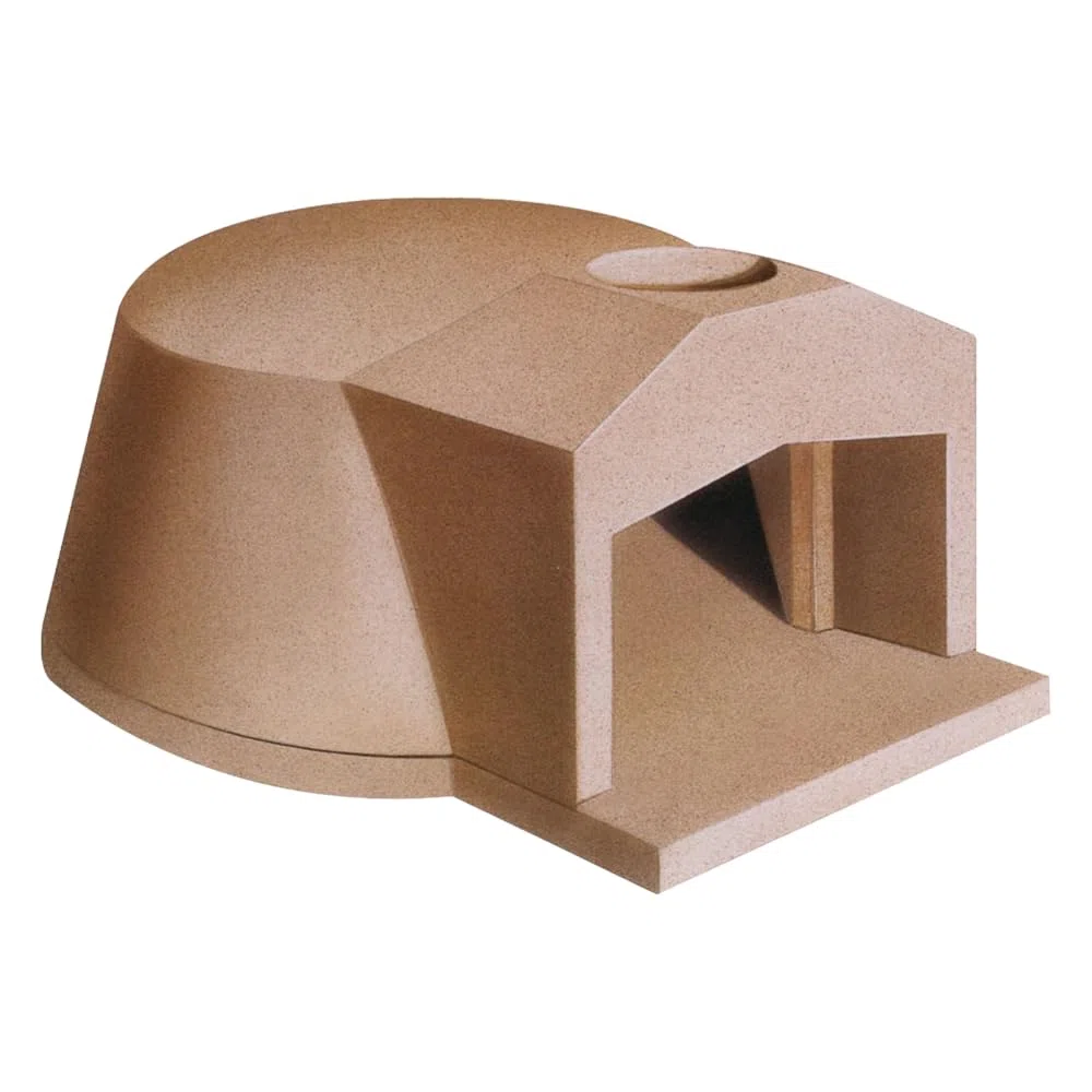 Forno A Legna Mod. Ben Cotto Vzf1 In Pigiata Refrattaria 96x128xh50 Cm.