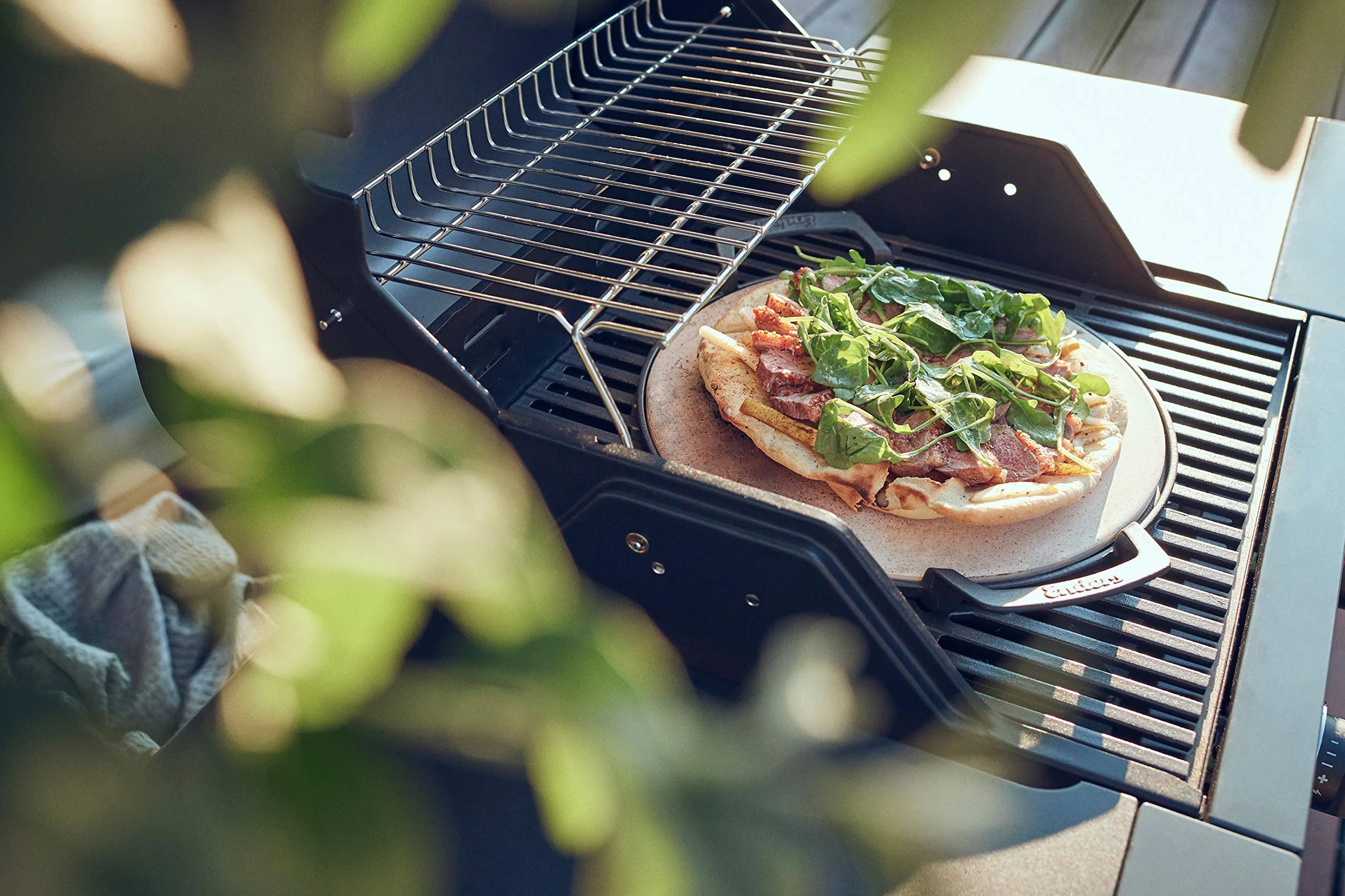 Enders Switch Grid - Pietra Refrattaria per Pizza - Piastra pr Barbecue - Accessorio per Grill in Cordierite - Compatibile con MONROE, KANSAS, BOSTON, BROOKLYN Next, CHICAGO 3 #7790