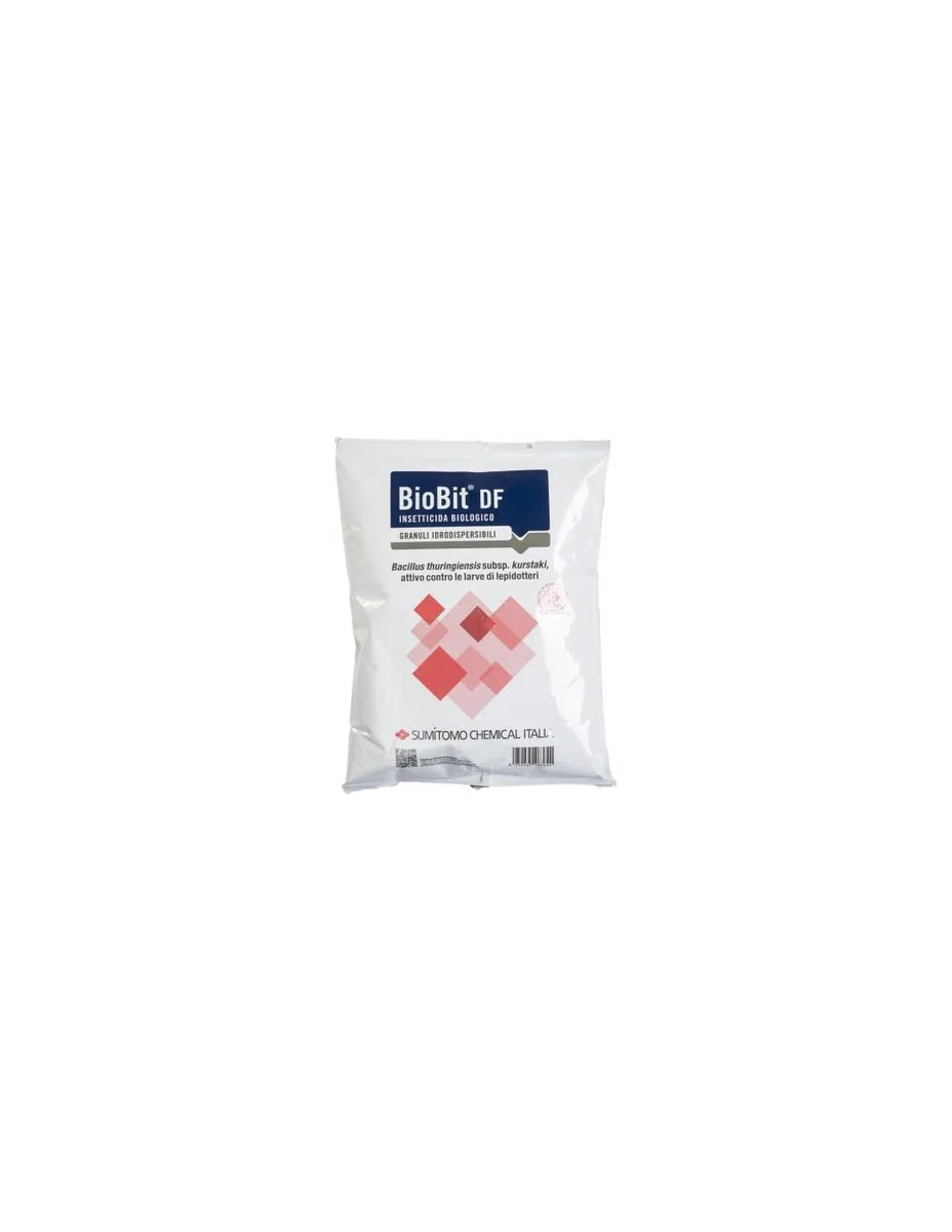 BioBit DF 1kg Insetticida biologico Bacillus thuringiensis, ativo contro larve di lepidotteri