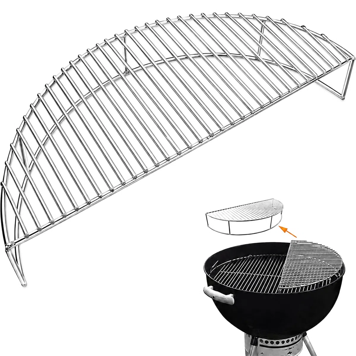 Denmay 8836 Griglia di riscaldamento in acciaio per base di supporto riscaldante di griglia, per un uso con 57 cm, griglia di isolamento termico