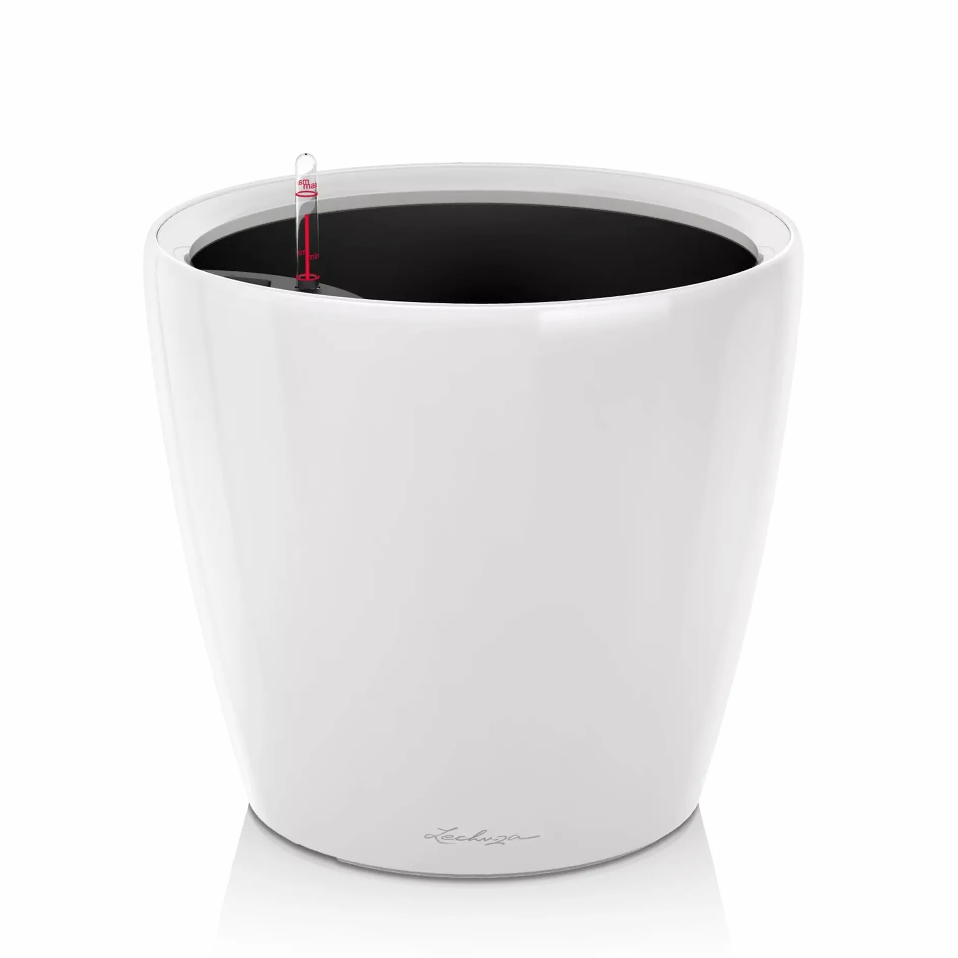 LECHUZA CLASSICO Premium LS 50 bianco lucido 16100