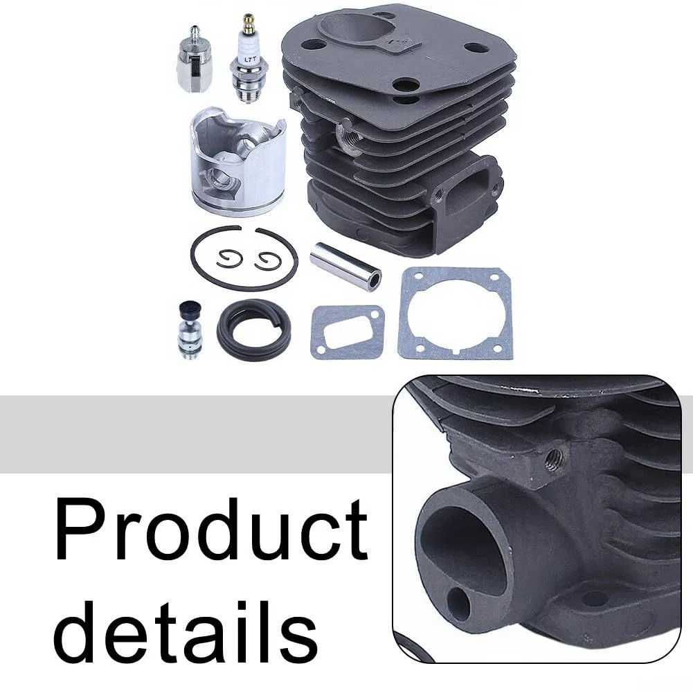 Minhe Kit cilindro pistone 44 mm e filtro aria filtro olio per motosega Husqvarna 350 351 353